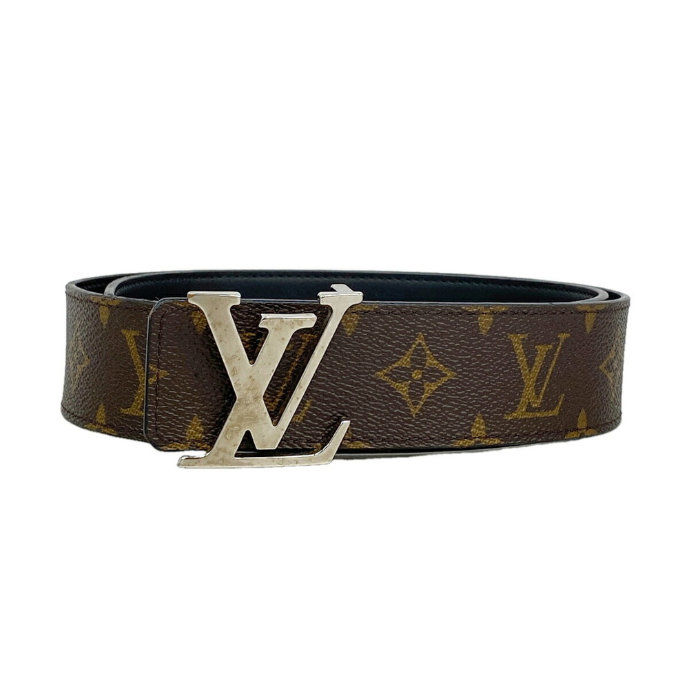 Louis Vuitton Monogram LV Initial Belt M9821 Brown Men's